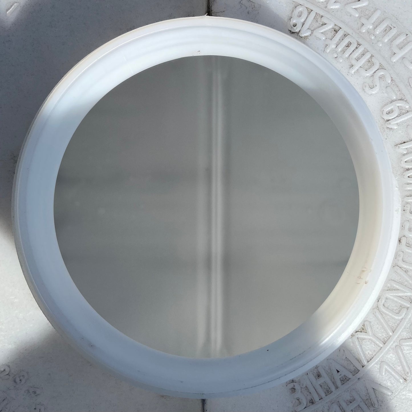 IBC- 1000L / metalen pallet