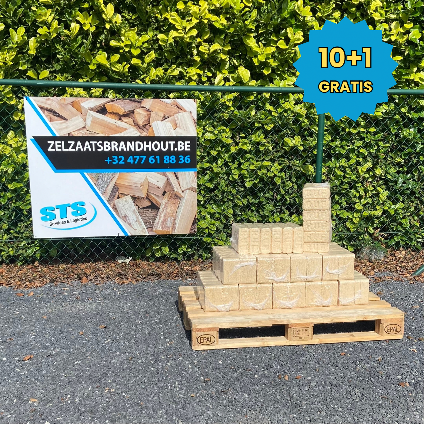 RUF Briketten / 10 + 1 GRATIS