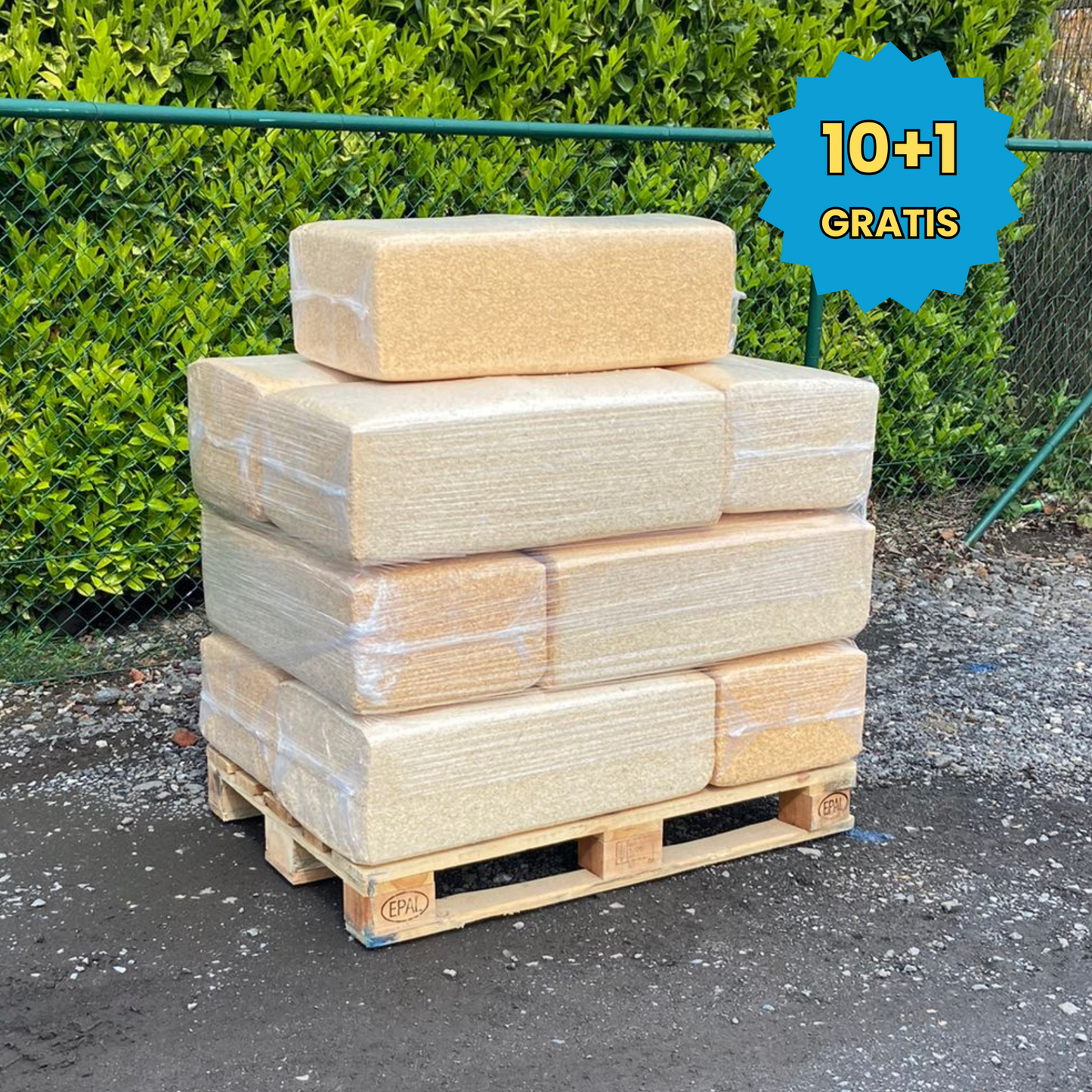 Houtkrullen - Pak van 20 kg / 10+1 GRATIS