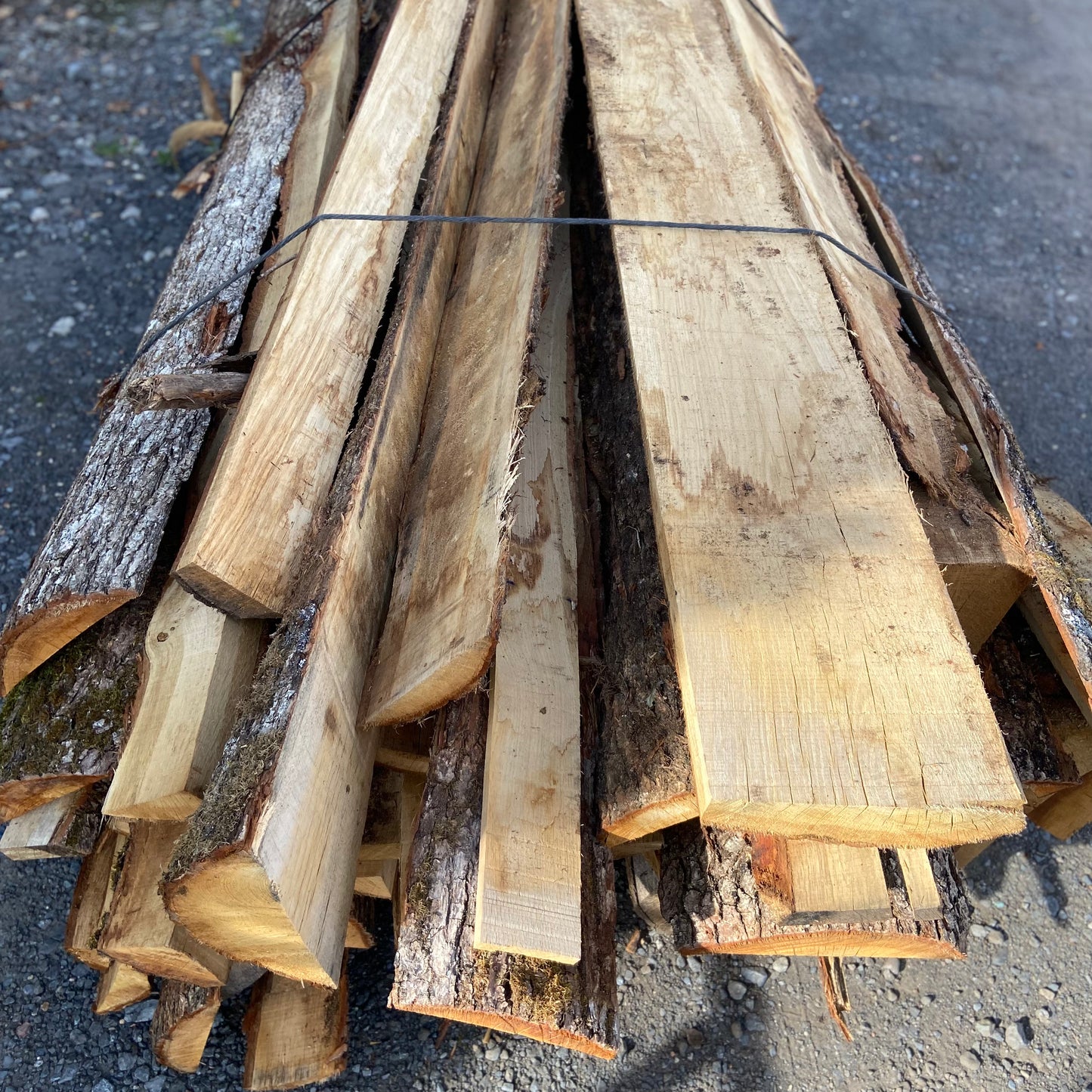 Eiken kantplanken - Winddroog