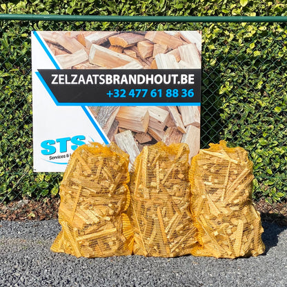 Aanmaakhout - Groot zakje / 3-pack