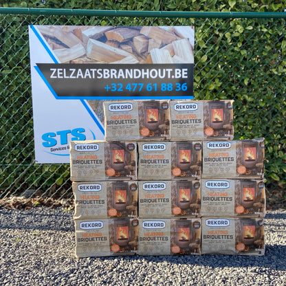Bruinkool Briketten / 10+1 GRATIS