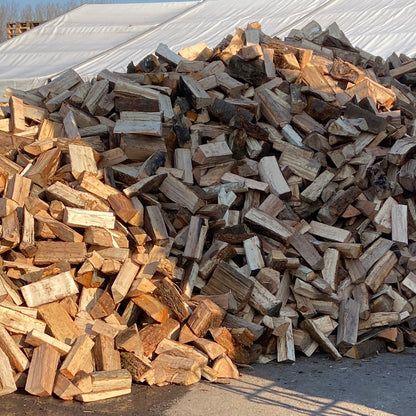 Mix Hardhout - Halfdroog 25% +  per kub 🎁 Gratis zakje aanmaakhout ‼️