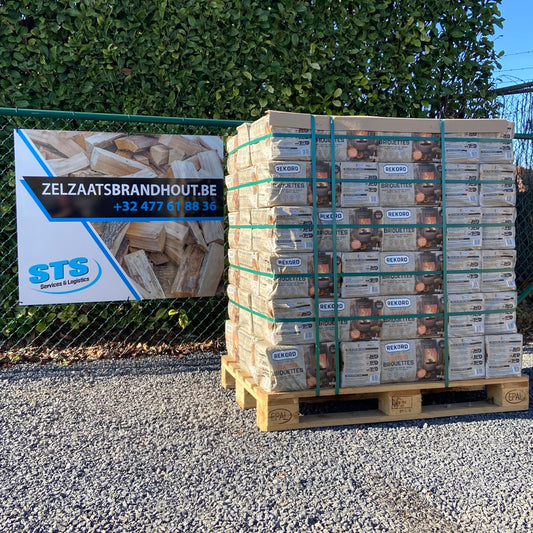 Bruinkool Briketten / 90-pack