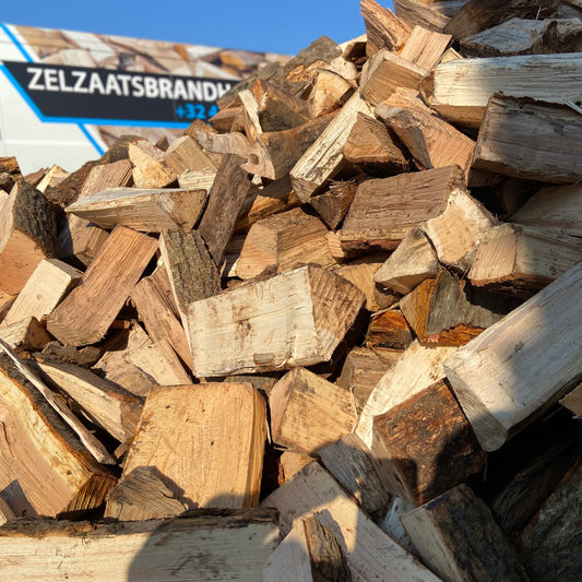 Mix Hardhout - Vers 25-35% - Per kub +  🎁Gratis zakje aanmaakhout per kub ‼️