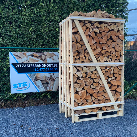 Mix van Eik, Berk & Elzen - Ovengedroogd - 1,8 kub