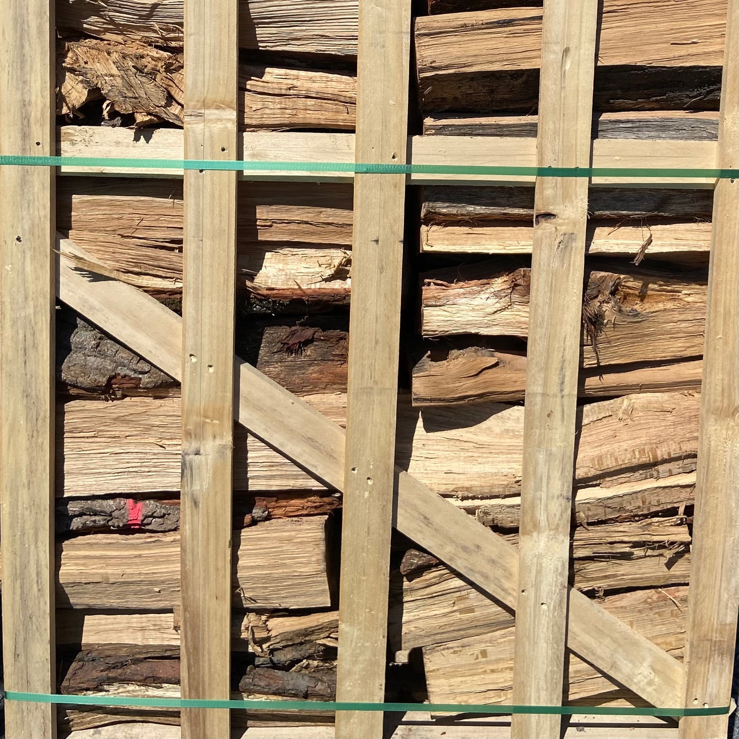 Eik - 50 cm - Halfdroog 25% - 2 kub