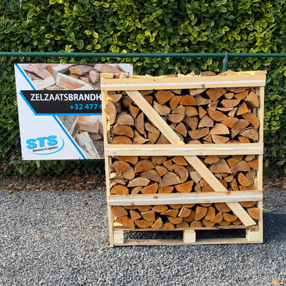 Mix van Eik, Elzen & Berk - Ovengedroogd - 1 kub